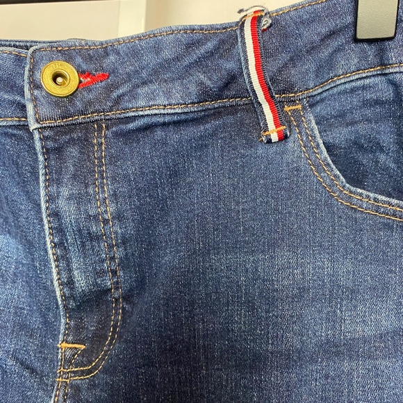 Tommy Hilfiger Womenʻs Raleigh High Rise Blue Denim Jeans 14 - Picture 3 of 10